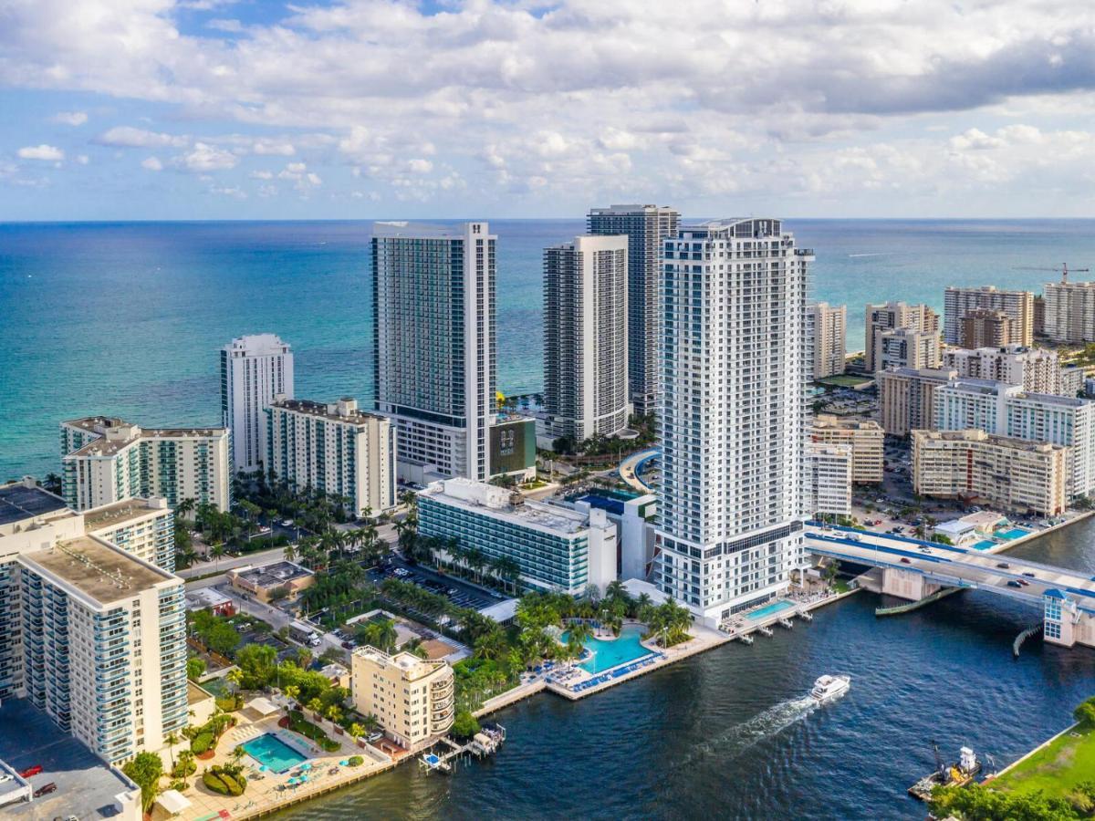 Hyde House: Luxury Waterfront Suite with Ocean View and Rooftop Pool Hollywood Exterior photo